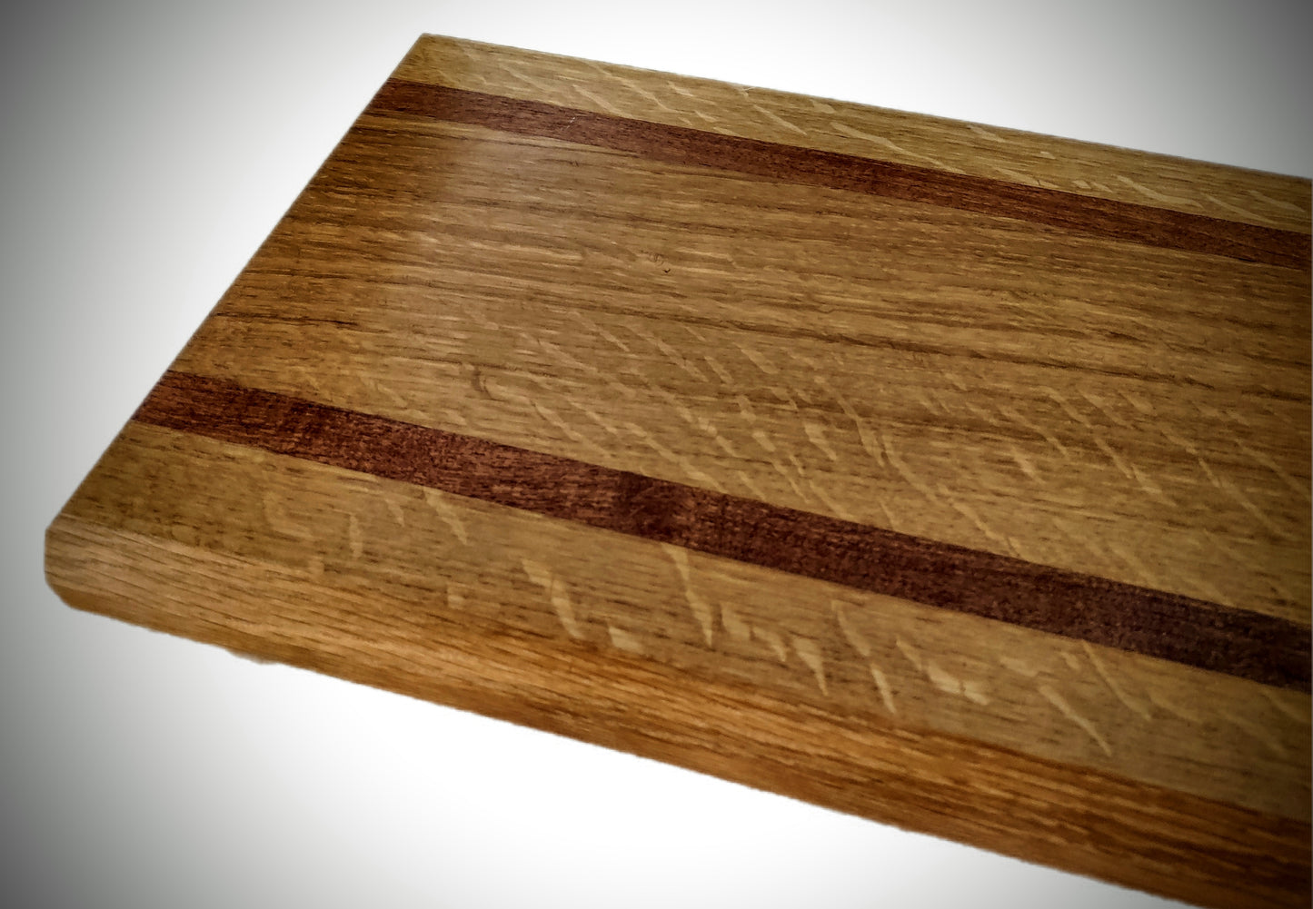 White Oak and Mesquite Cutting Board #1051 - Hard Candy Woodshop