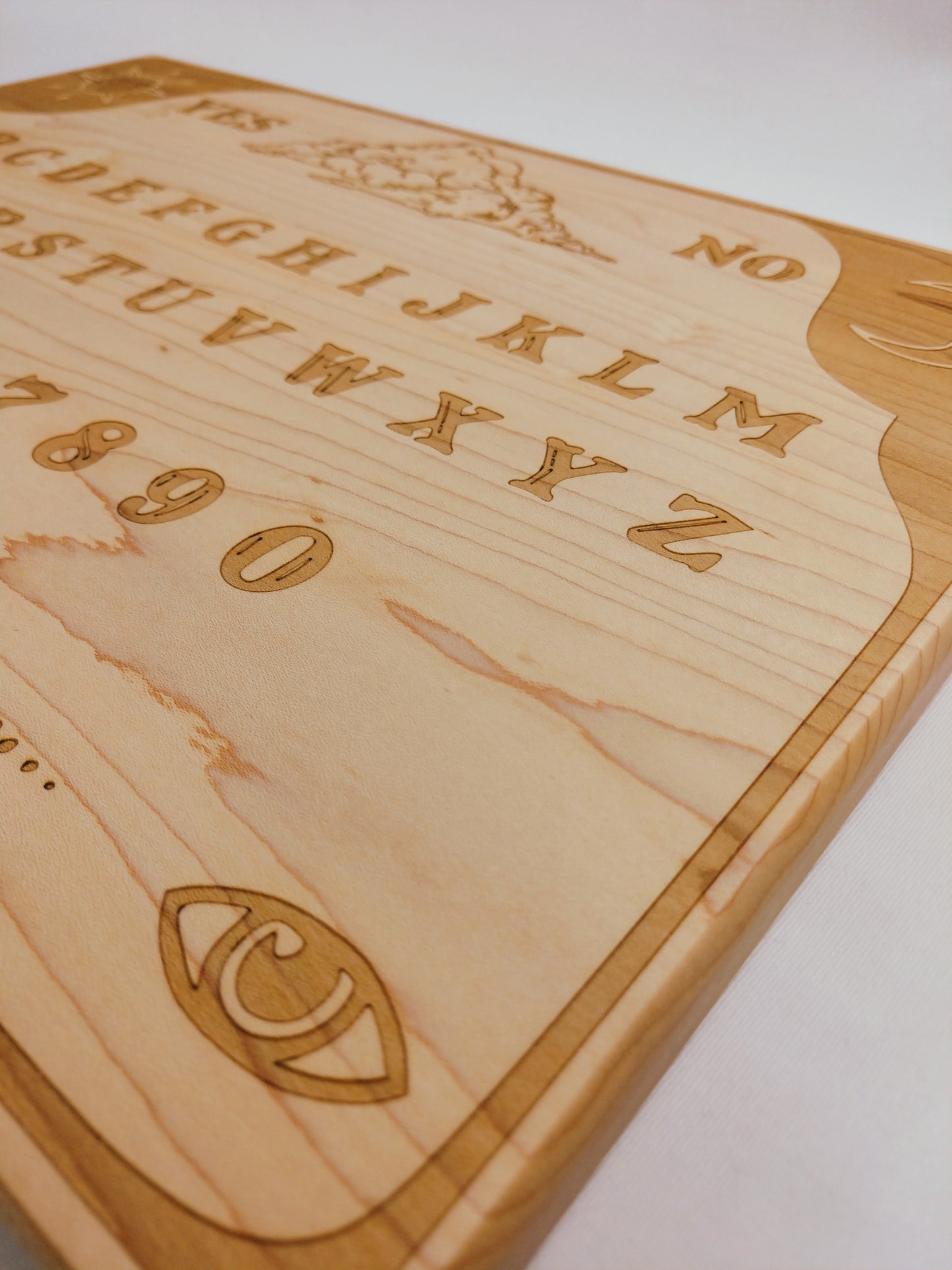 Ouija - Inspired Maple Spirit Cutting / Serving Board - Hard Candy Woodshop