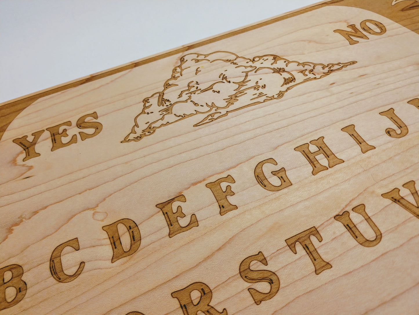 Ouija - Inspired Maple Spirit Cutting / Serving Board - Hard Candy Woodshop