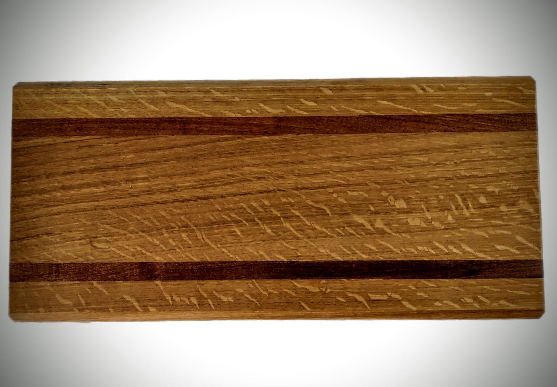 White Oak and Mesquite Cutting Board #1051 - Hard Candy Woodshop
