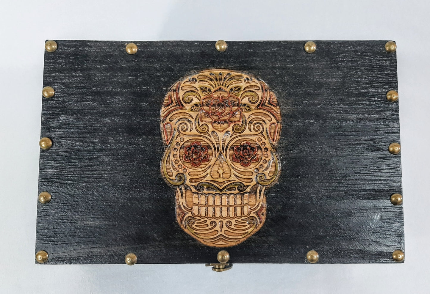 Day of the Dead / Dia De Los Muertos Box - Hard Candy Woodshop